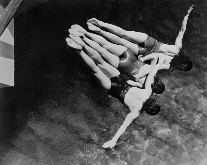 Framed Print : Triple Dive Framed Print : Triple Dive