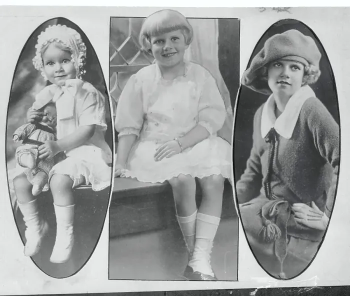 Framed Print : Triple Portraits of a Young Jean Harlow Framed Print : Triple Portraits of a Young Jean Harlow