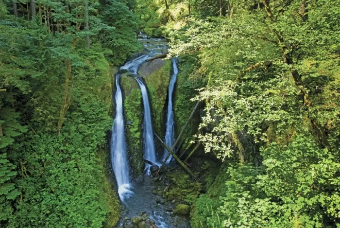 Framed Print : Triple Waterfall Framed Print : Triple Waterfall