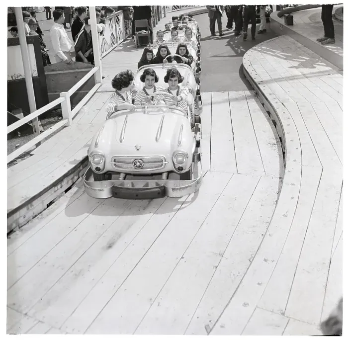 Framed Print : Triplet Day At Amusement Park Framed Print : Triplet Day At Amusement Park