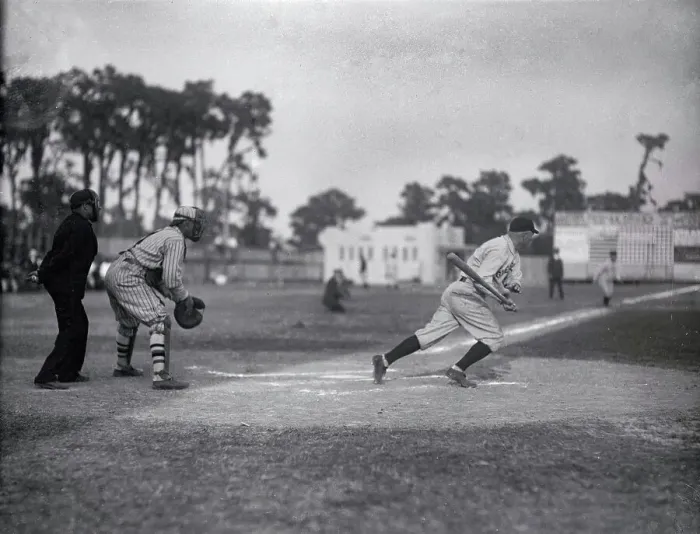 Framed Print : Tris Speaker Batting in the Sixth Framed Print : Tris Speaker Batting in the Sixth