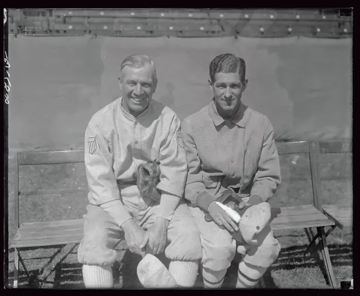 Framed Print : Tris Speaker and Bucky Harris Leading to Nationals Framed Print : Tris Speaker and Bucky Harris Leading to Nationals