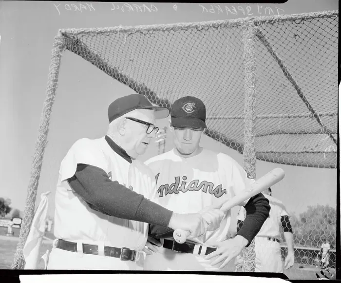 Framed Print : Tris Speaker and Carroll Hardy Framed Print : Tris Speaker and Carroll Hardy