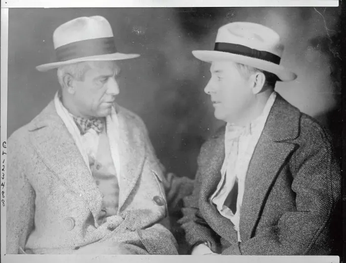 Framed Print : Tris Speaker and Davey Jones Framed Print : Tris Speaker and Davey Jones