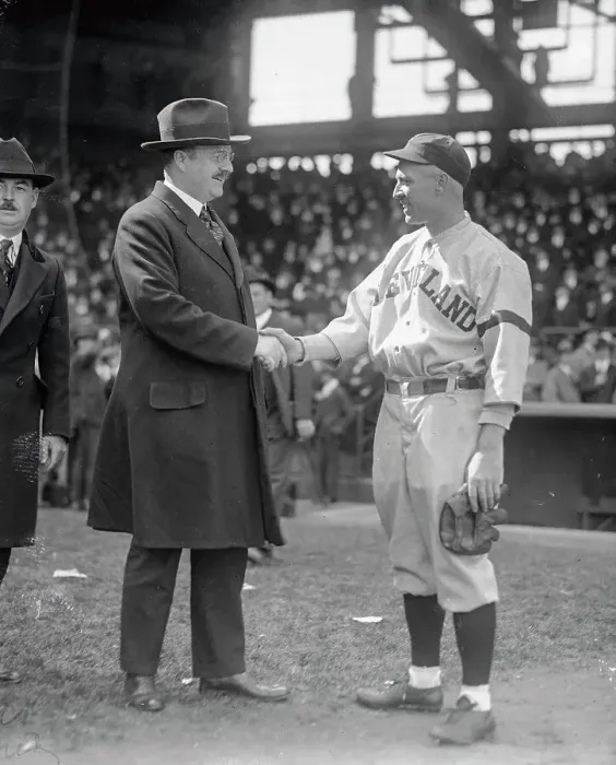Framed Print : Tris Speaker During First Game of World Series Framed Print : Tris Speaker During First Game of World Series