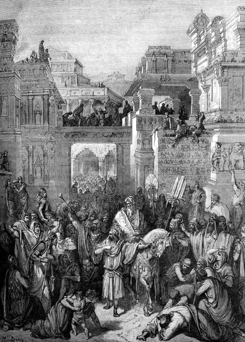 Framed Print : Triumph of Mordecai Framed Print : Triumph of Mordecai