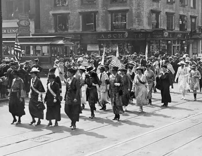 Framed Print : Triumphant Votes For Women Suffrage Parade Framed Print : Triumphant Votes For Women Suffrage Parade