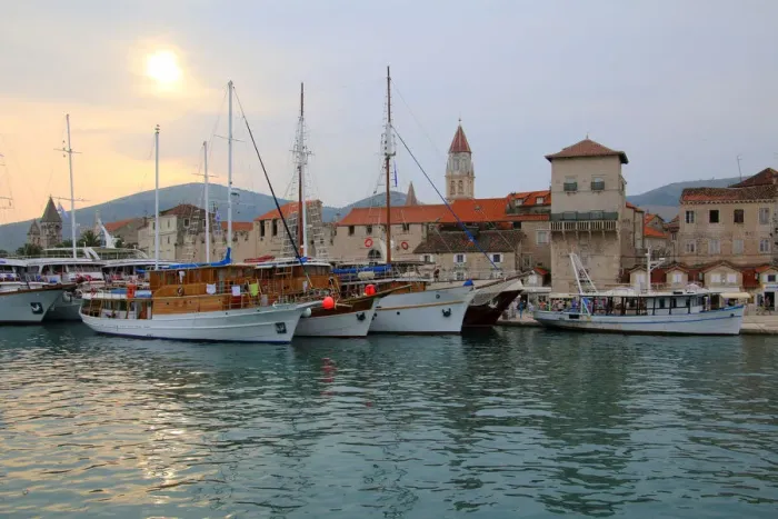 Framed Print : Trogir, Dalmatian coast, Croatia Framed Print : Trogir, Dalmatian coast, Croatia