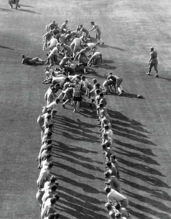 Framed Print : Trojan Mascot Walks Between Teams Framed Print : Trojan Mascot Walks Between Teams