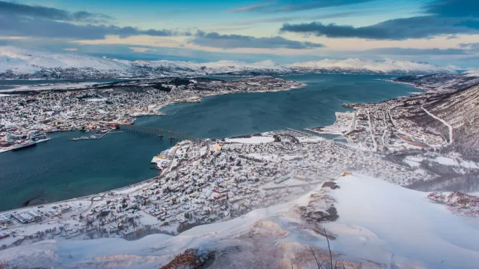 Framed Print : Tromso city Framed Print : Tromso city