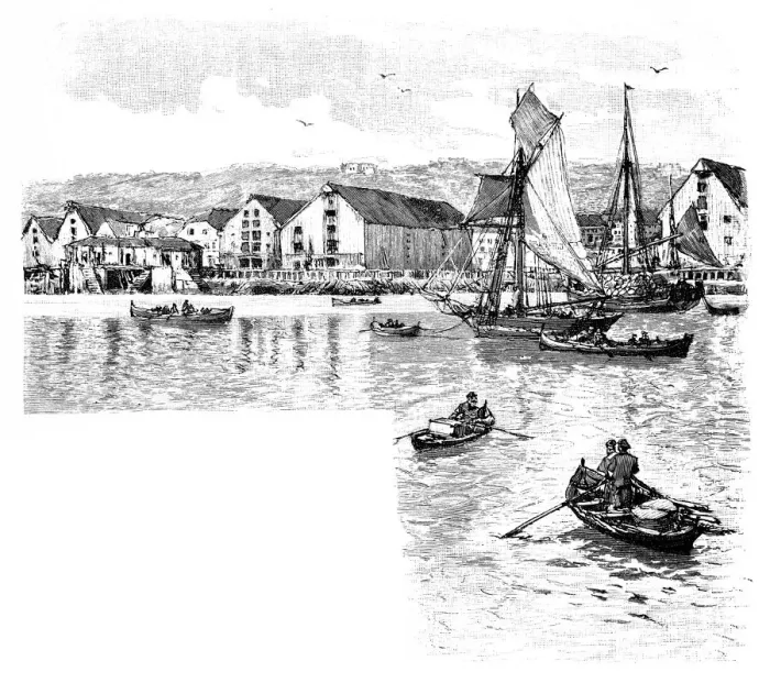 Framed Print : Trondheim harbor Framed Print : Trondheim harbor