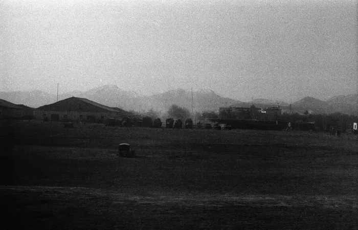 Framed Print : Troops Arrive at Afghani Airport in Tanks Framed Print : Troops Arrive at Afghani Airport in Tanks
