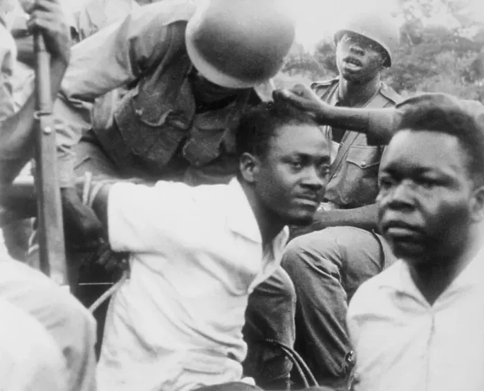 Framed Print : Troops Capturing Patrice Lumumba Framed Print : Troops Capturing Patrice Lumumba
