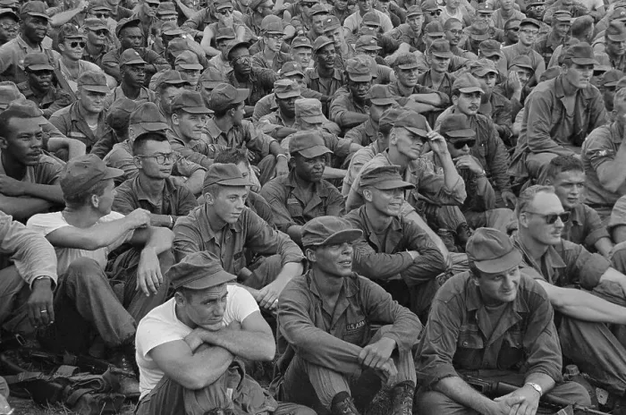 Framed Print : Troops Enjoying Entertainment Framed Print : Troops Enjoying Entertainment