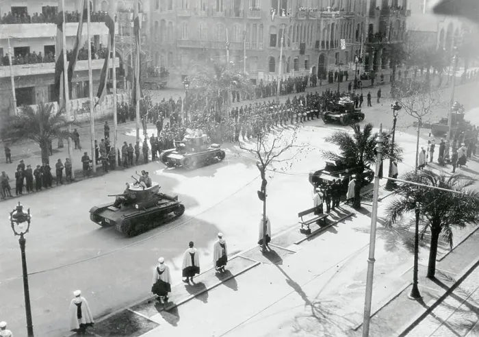 Framed Print : Troops Parade In Barcelona Framed Print : Troops Parade In Barcelona