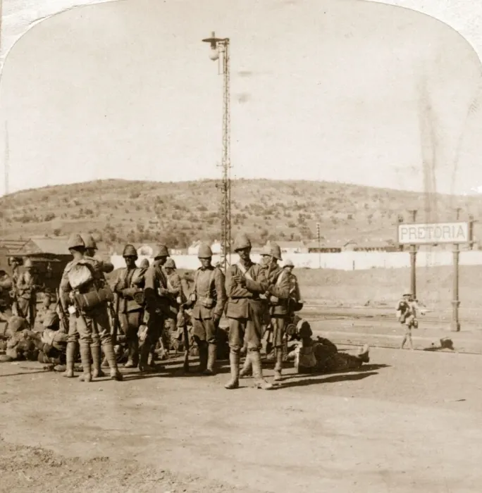 Framed Print : Troops At Pretoria Framed Print : Troops At Pretoria