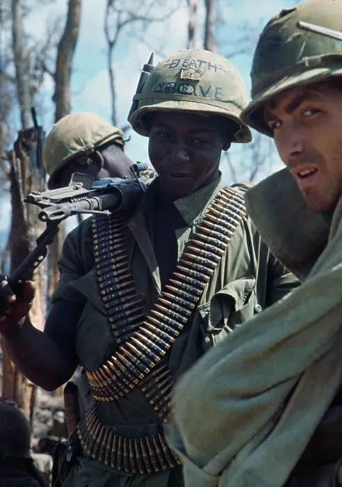 Framed Print : US Troops, Vietnam War