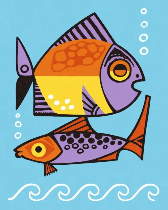 Framed Print : Two Tropical Fish Framed Print : Two Tropical Fish