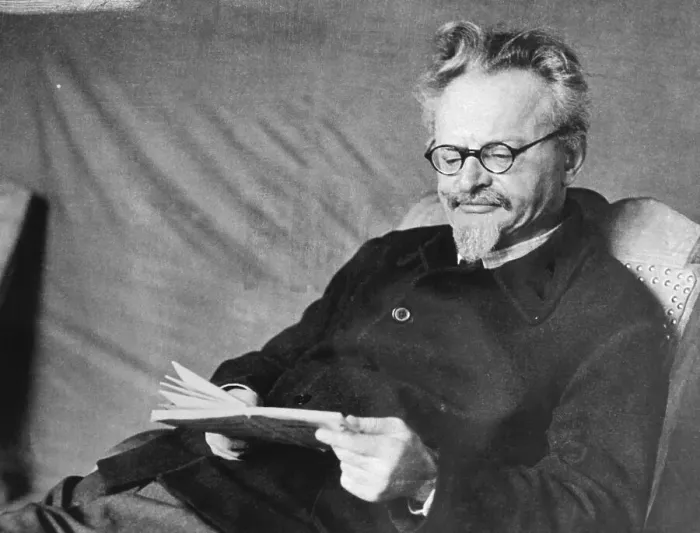 Framed Print : Trotsky Reading While in Exile Framed Print : Trotsky Reading While in Exile