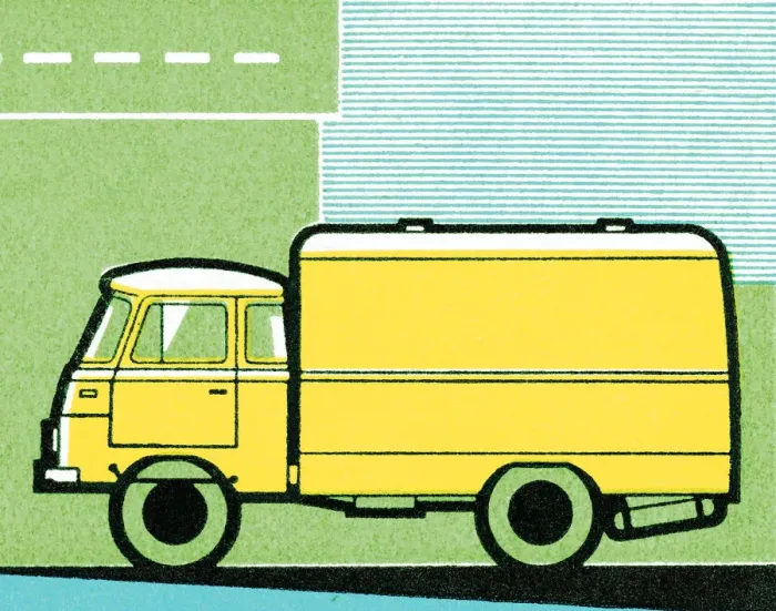 Framed Print : Side of a Truck Framed Print : Side of a Truck