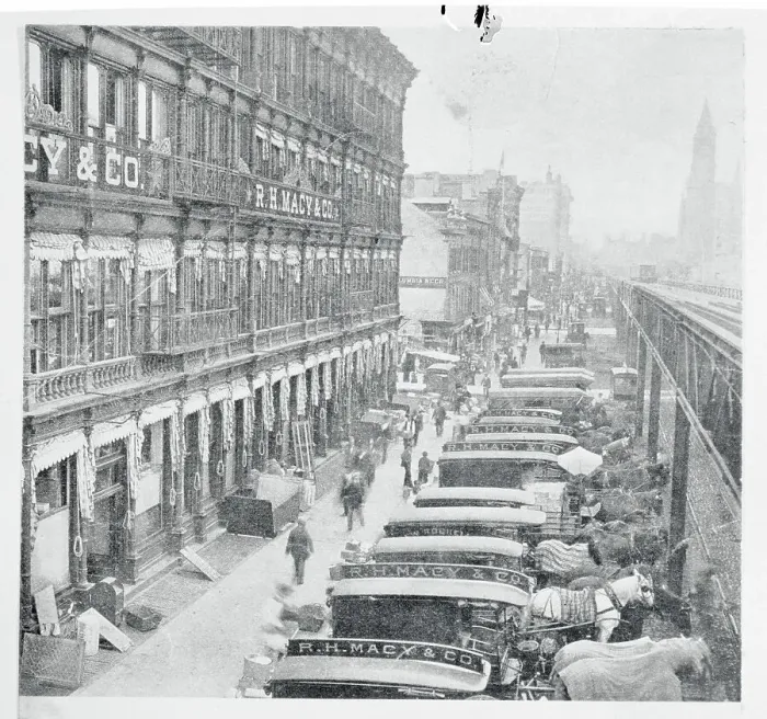 Framed Print : Trucks at Macy's Loading Docks Framed Print : Trucks at Macy's Loading Docks