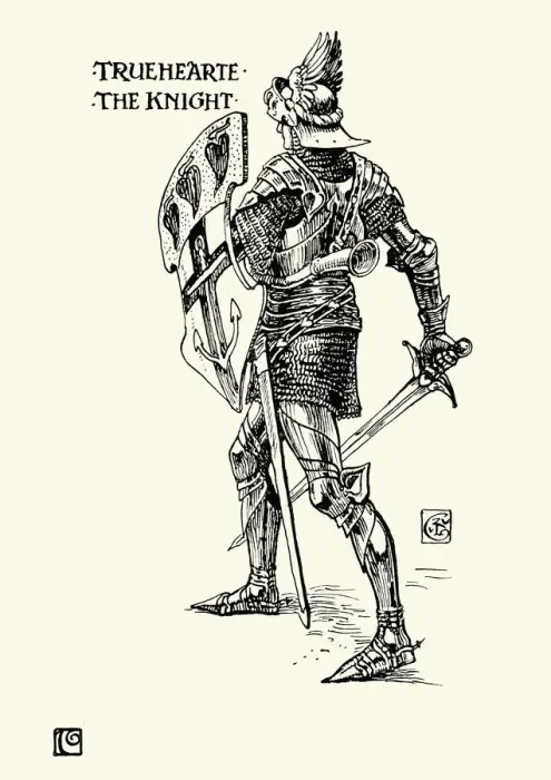 Framed Print : Truehearte the Knight Framed Print : Truehearte the Knight