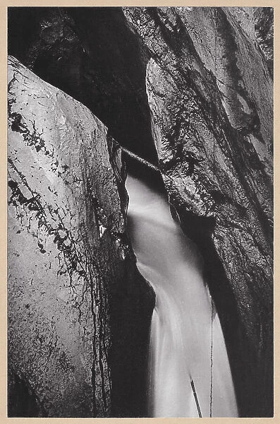 Trummelbach Falls, Lauterbrunnen Valley, Bernese Oberland, Switzerland, collotype, published ca.1898