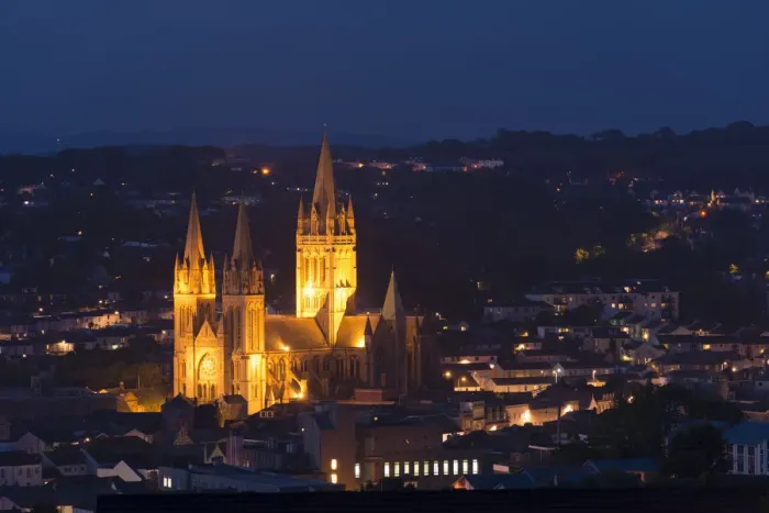 Framed Print : Truro Cathedral Framed Print : Truro Cathedral
