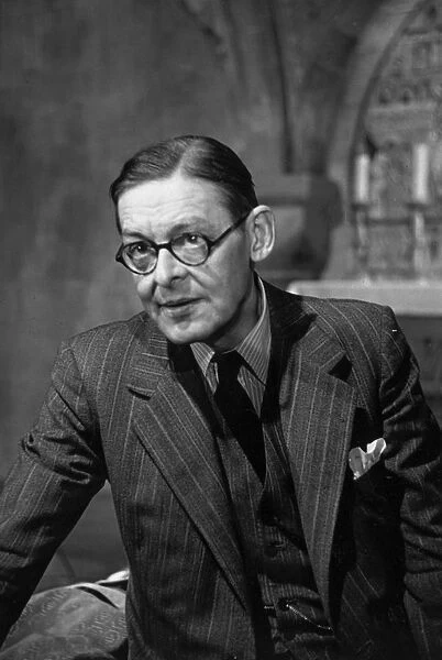TS Eliot. 2nd June 1951: American-English poet and playwright, TS Eliot (1888 - 1965)