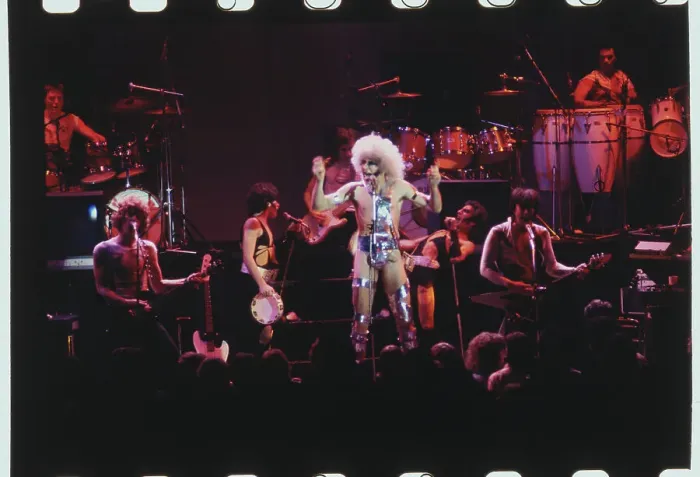 Framed Print : The Tubes Performing on Stage