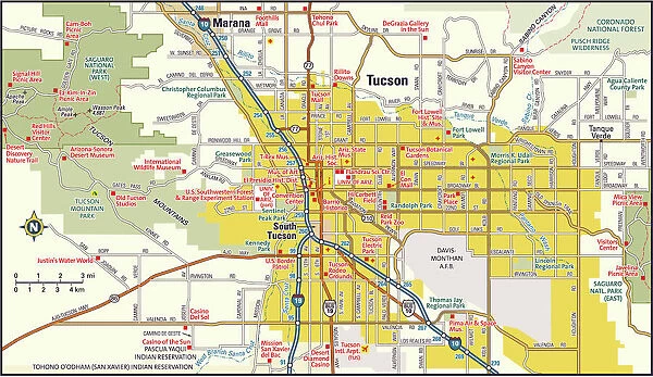 Tucson Elevation Chart