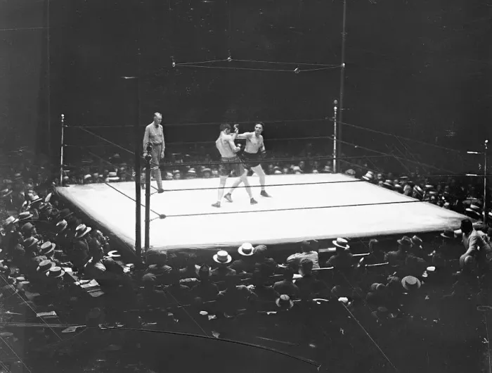 Framed Print : Tuffy Griffiths vs. J.J. Braddock Framed Print : Tuffy Griffiths vs. J.J. Braddock