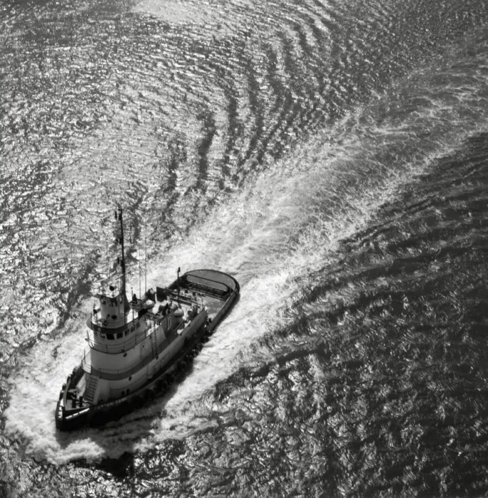Framed Print : Tugboat in water Framed Print : Tugboat in water