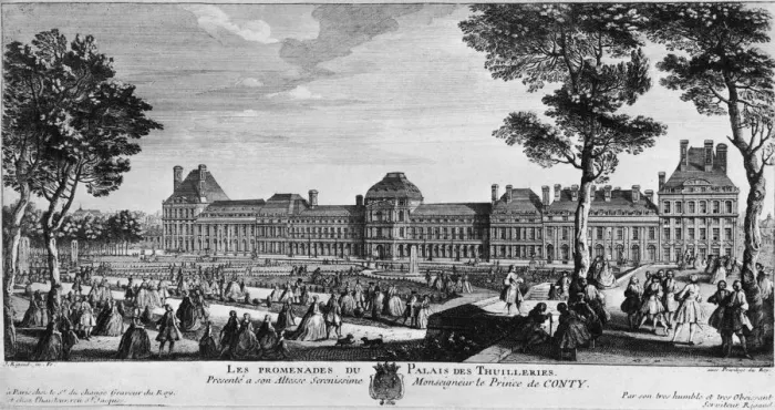 Framed Print : Tuileries Palace Framed Print : Tuileries Palace