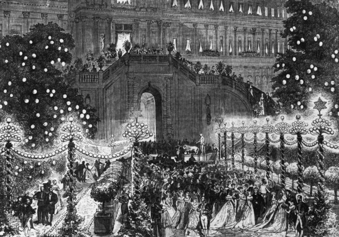 Framed Print : Tuileries Party Framed Print : Tuileries Party