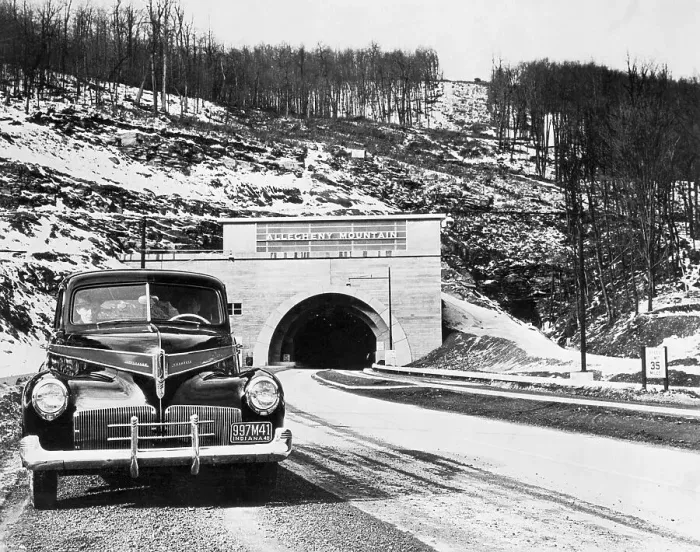 Framed Print : Tunnel on the Pennsylvania Turnpike Framed Print : Tunnel on the Pennsylvania Turnpike