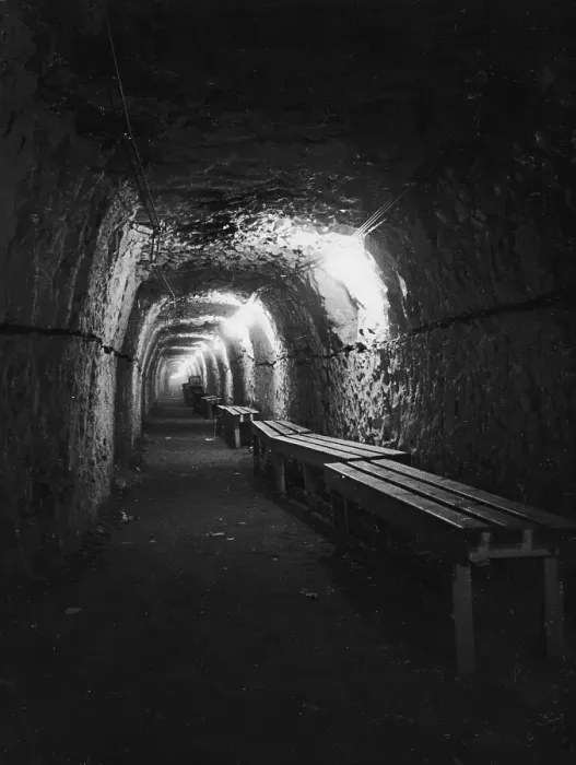 Framed Print : Tunnel Shelter Framed Print : Tunnel Shelter