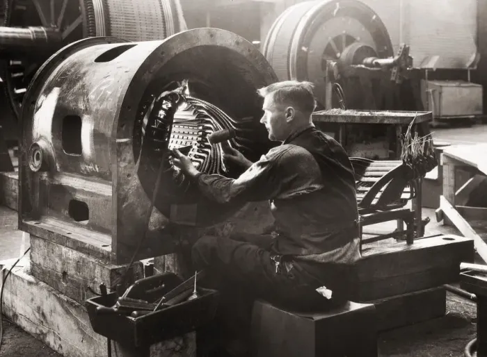 Framed Print : Turbine Manufacture Framed Print : Turbine Manufacture