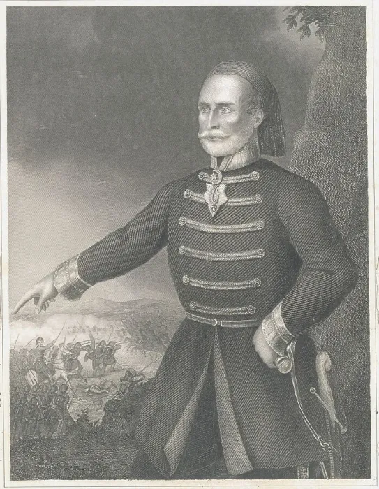 Framed Print : Turkish Officer Omar Pasha Framed Print : Turkish Officer Omar Pasha