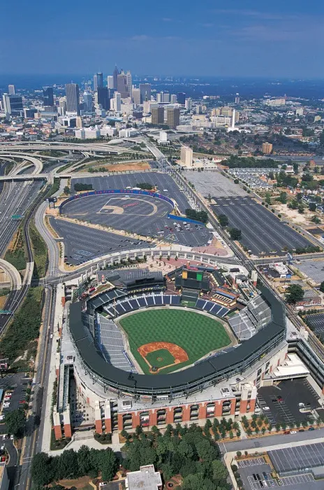 Framed Print : Turner Field, Atlanta, Georgia, USA
