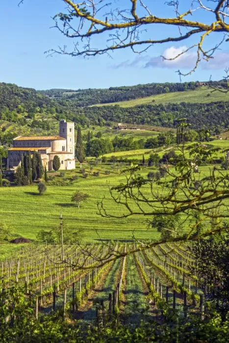 Framed Print : Tuscan Monastery Framed Print : Tuscan Monastery