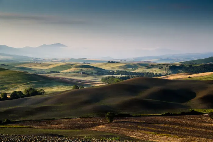 Framed Print : Tuscan morning Framed Print : Tuscan morning