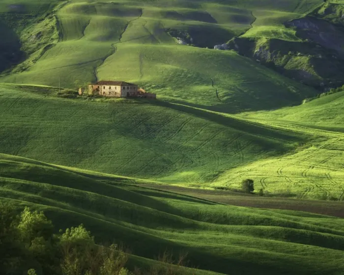 Framed Print : Tuscany Landscape Framed Print : Tuscany Landscape
