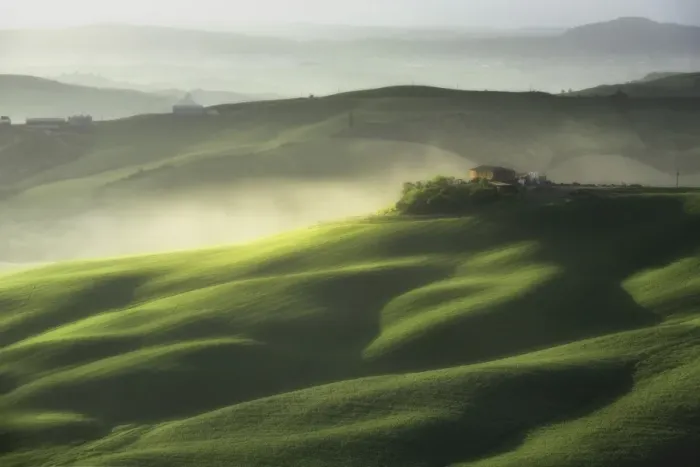 Framed Print : Tuscany Landscape Framed Print : Tuscany Landscape