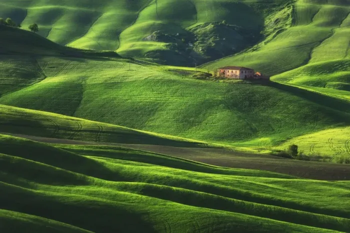 Framed Print : Tuscany Landscape Framed Print : Tuscany Landscape