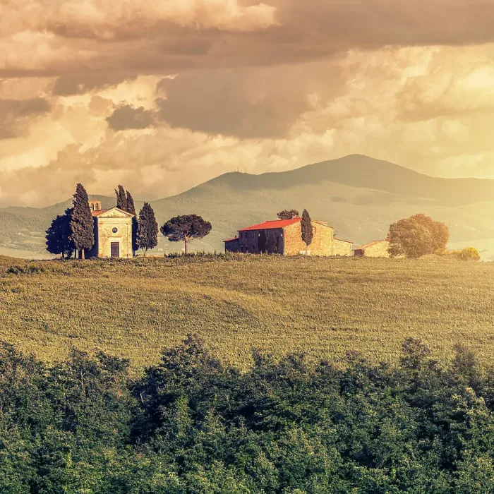 Framed Print : Tuscany landscape Framed Print : Tuscany landscape