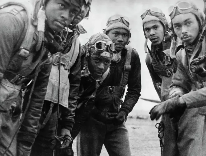 Framed Print : Tuskegee Airmen in Italy Framed Print : Tuskegee Airmen in Italy