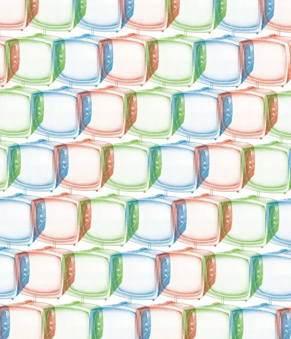 Framed Print : Tv set pattern Framed Print : Tv set pattern