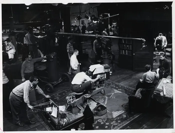 Framed Print : Tv Taping Of The Corn Is Green Framed Print : Tv Taping Of The Corn Is Green
