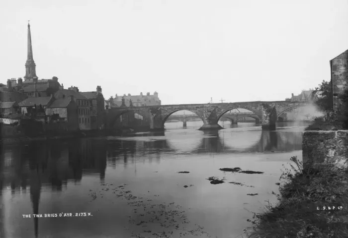 Framed Print : Twa Brigs O Ayr Framed Print : Twa Brigs O Ayr
